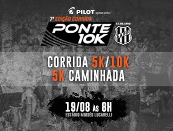 Inscrições para corrida Ponte 10k vão até 16 de agosto