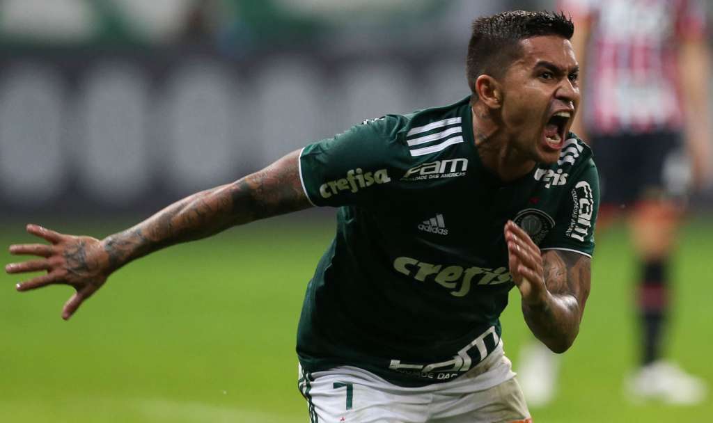 Dudu ostenta uma série de números expressivos pela equipe (Foto: Cesar Greco/Ag. Palmeiras/Divulgação)
