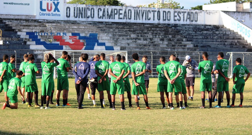 Série D: Treze-PB realiza penúltimo treino em Campina Grande antes de viajar para o Ceará