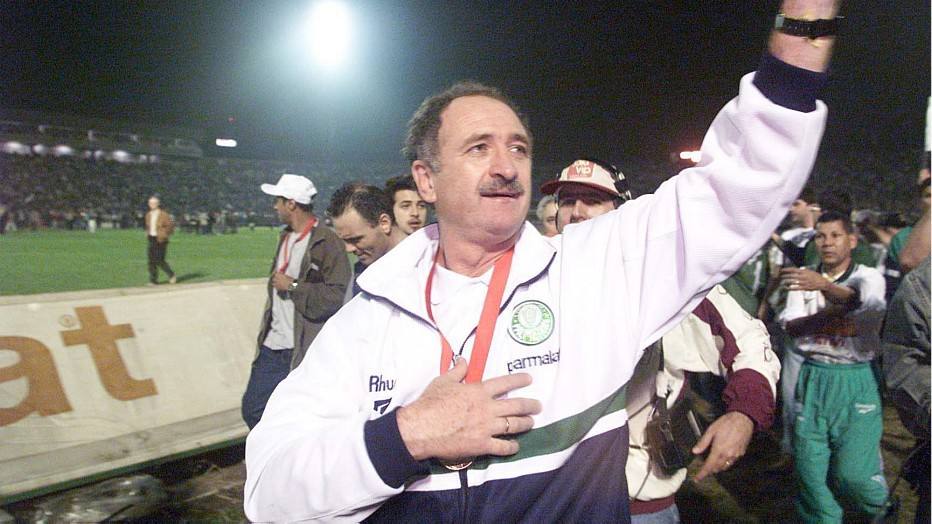 Felipão foi campeão da Libertadores pelo Palmeiras em 1999