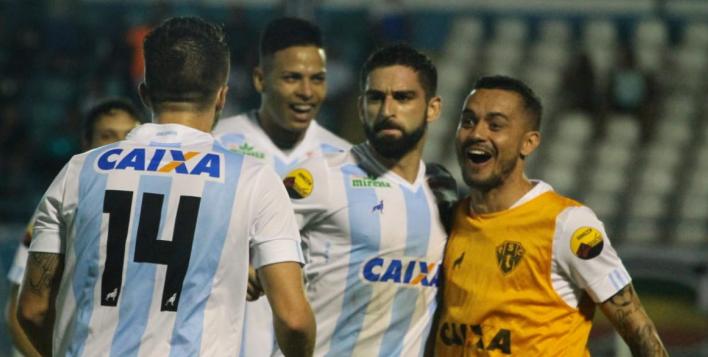 Papão venceu segunda seguida dentro da Curuzu. Foto: Fernando Torres