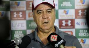 Marcelo Oliveira minimiza derrota do Fluminense e já pensa na Sul-Americana
