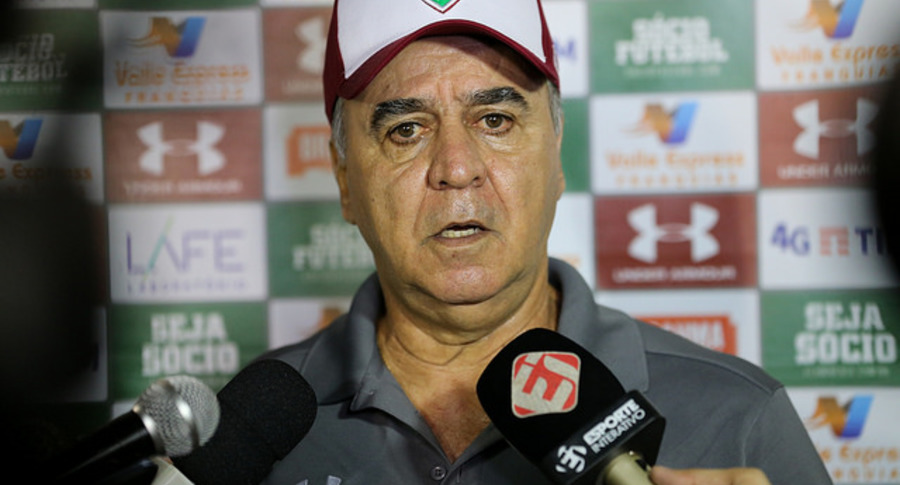 Marcelo Oliveira minimiza derrota do Fluminense e já pensa na Sul-Americana
