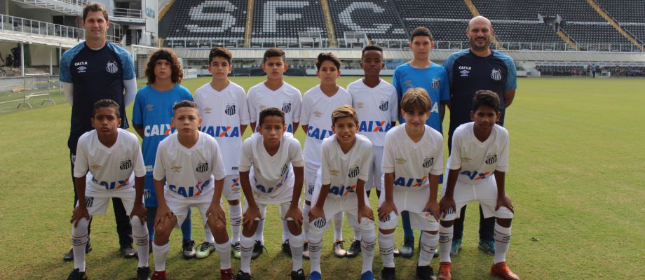 PAULISTA SUB 13: Santos goleia e mantem 100%; Palmeiras e Corinthians só empatam