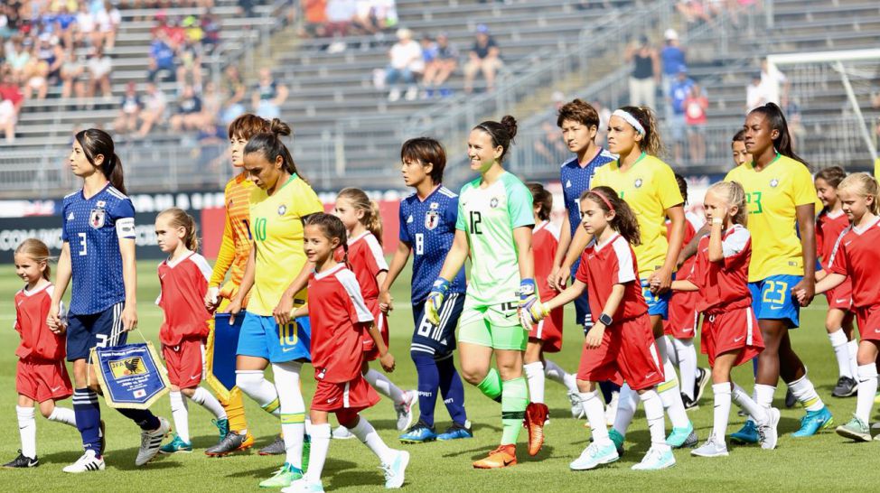 TORNEIO DE NAÇÕES: Seleção feminina de futebol reage e vence Japão