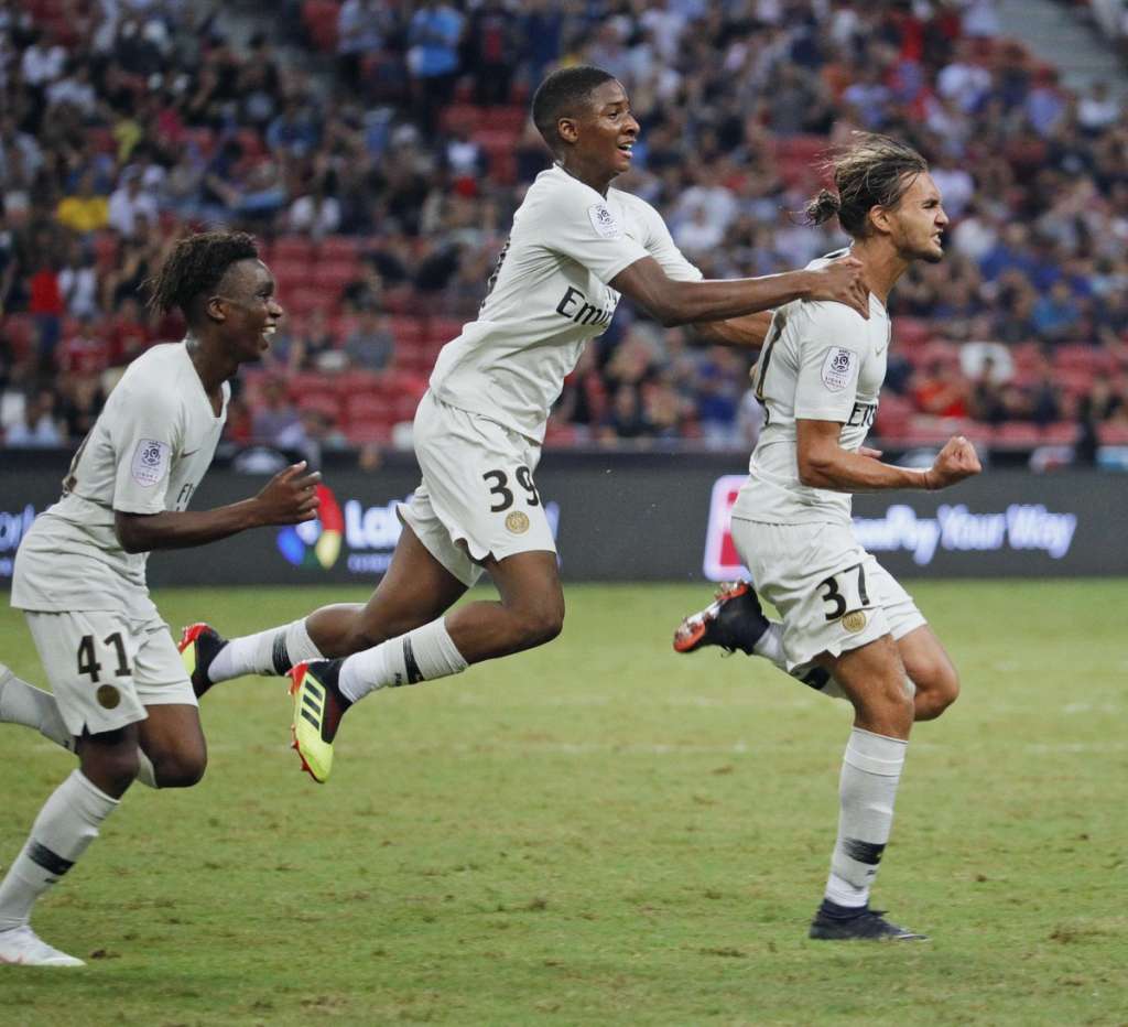 International Champions Cup: Com gol no fim, PSG bate o Atlético de Madrid em partida amistosa em Cingapura