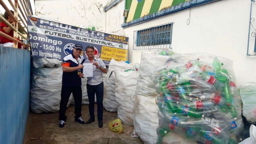 Após sucesso do Futebol Sustentável, presidente do Itararé agradece FPF 