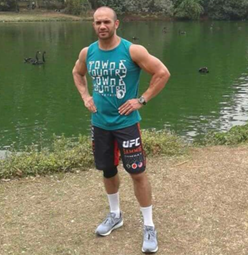 Atleta amador  Leandro Matias de Lima // Imagem de Arquivo Pessoal