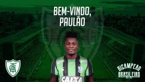 América-MG anuncia Paulão, ex-Vasco da Gama, até final de 2019