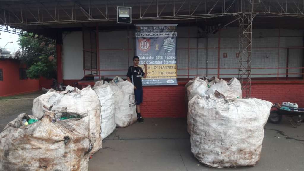 Futebol Sustentável vem sendo um sucesso na Segunda Divisão