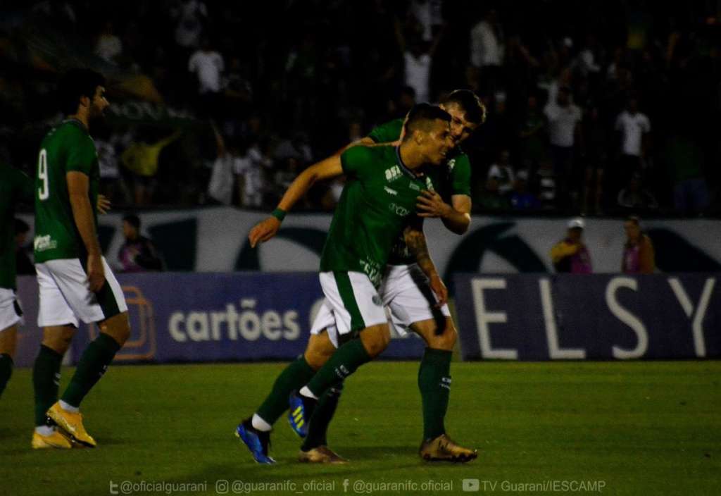 Guarani pode dormir na zona de classificação da Série B. (Foto: GuaraniPress)