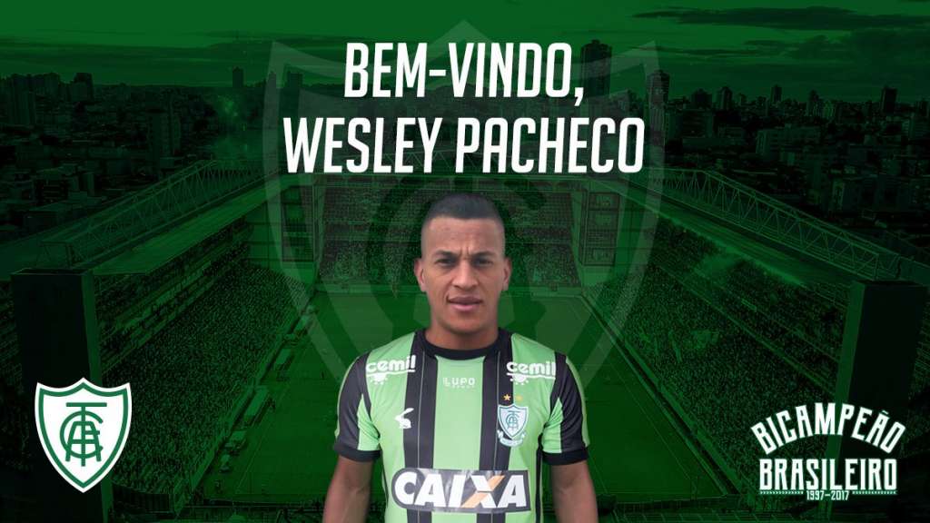 Wesley Pacheco é o novo reforço do América-MG