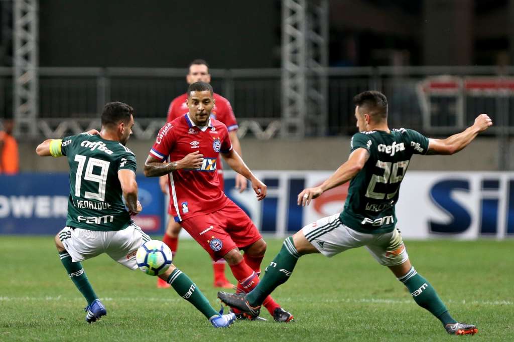 Bahia e Palmeiras ficaram no placar de 0 a 0 - Felipe Oliveira/EC Bahia