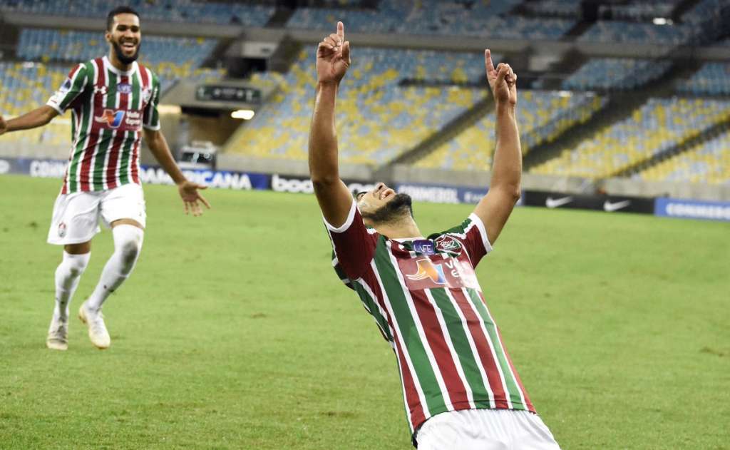 Sornoza foi o grande destaque da vitória do Fluminense