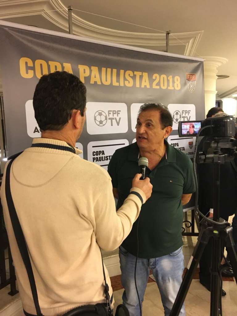 Chedid afirma que Bragantino irá usar Copa Paulista como laboratório (Foto: Lucas Badan)