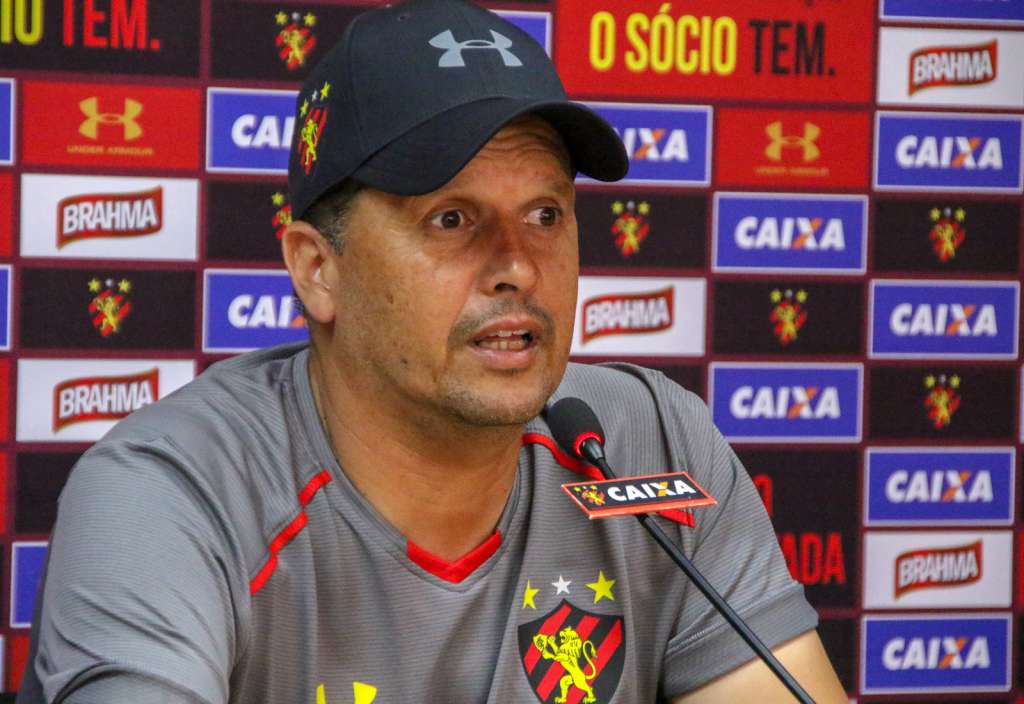 Claudinei Oliveira enfim falou com a imprensa - Williams Aguiar/Sport Club do Recife