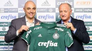 Felipão promete blindar elenco, mas afirma que será 'linha-dura' no Palmeiras