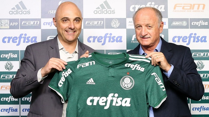 Felipão promete blindar elenco, mas afirma que será 'linha-dura' no Palmeiras 2 0002050332132 img