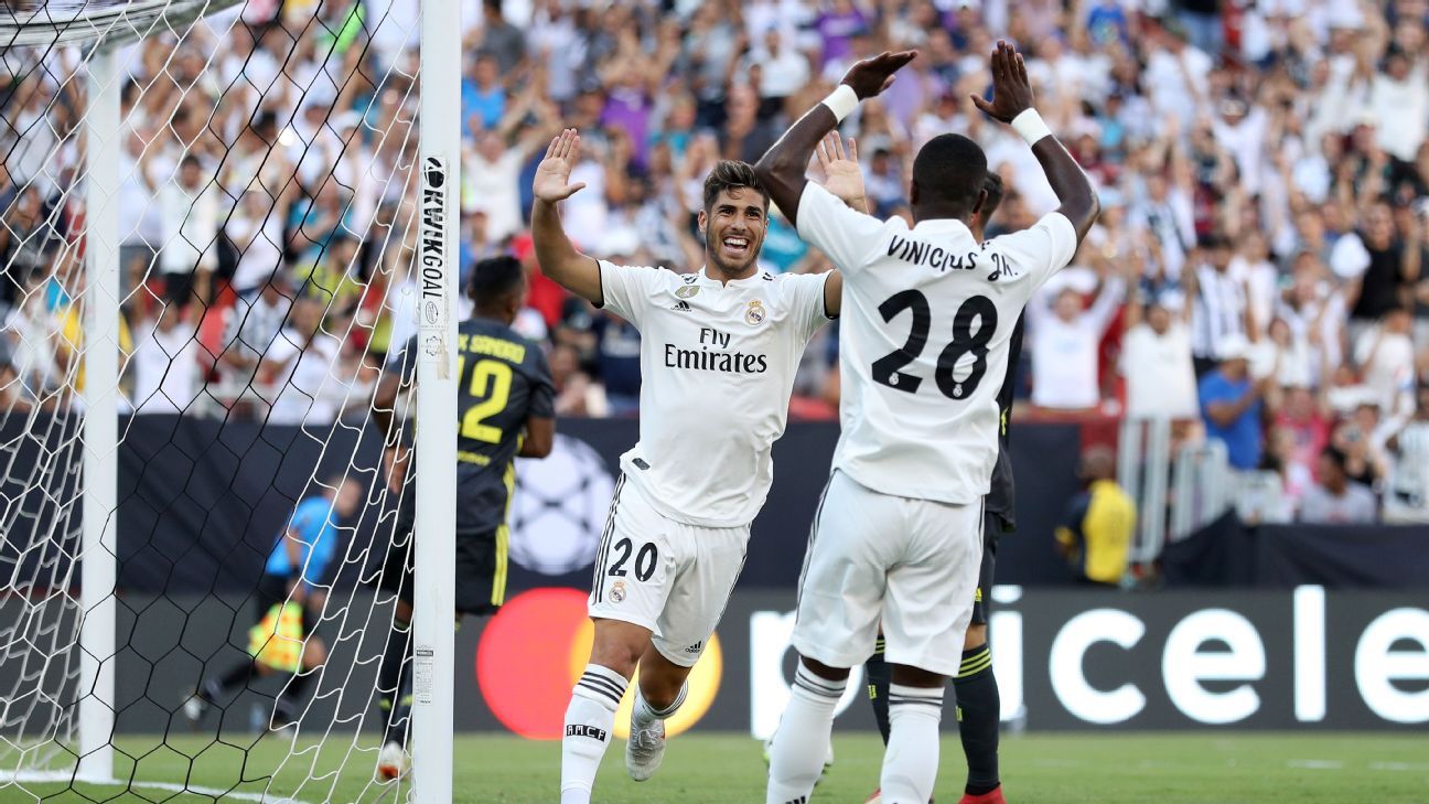 Amistoso: Com assistência de Vinicius Junior, Real Madrid vence Juventus de virada nos EUA