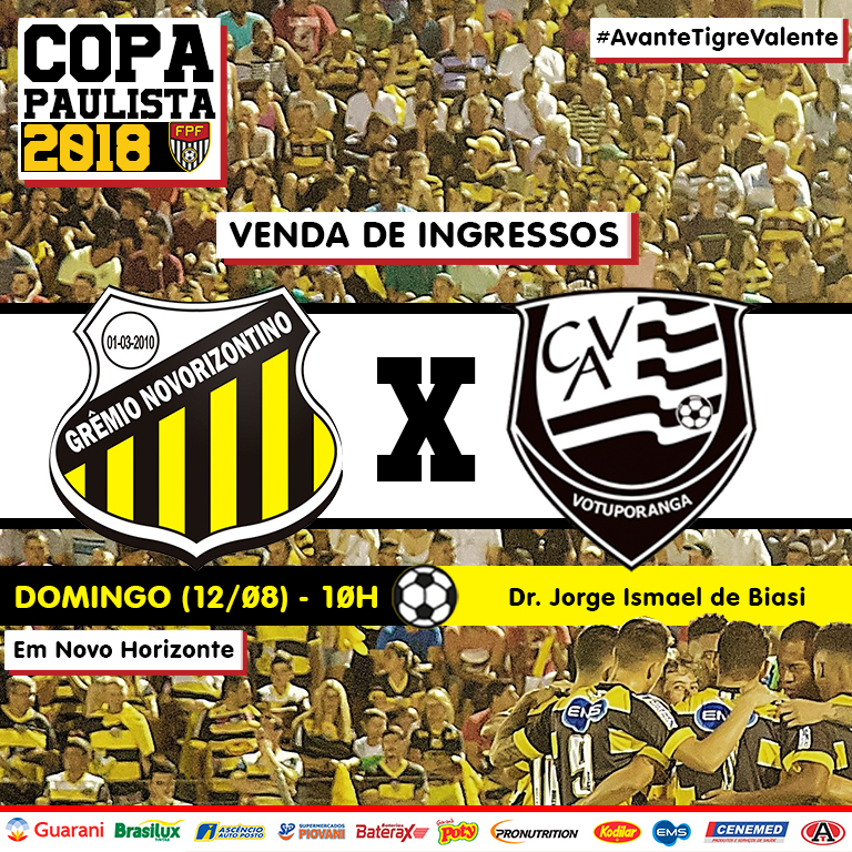 Copa Paulista: Em busca da 1ª vitória, Novorizontino divulga preço dos ingressos