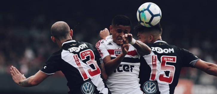 Vasco deu muito trabalho e valorizou a vitória do Tricolor no Morumbi com mais de 53 mil torcedores