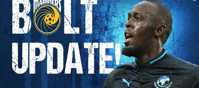 Australiano: Bolt faz acordo e treinará no Central Coast Mariners por tempo indeterminado