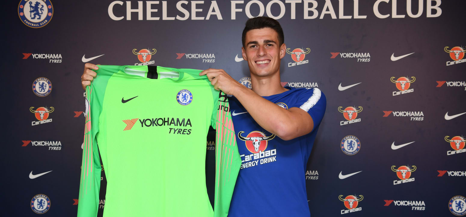 Inglês: Chelsea oficializa contratação do goleiro Kepa Arrizabalaga