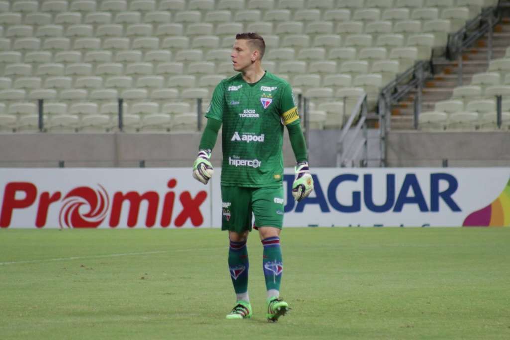 O goleiro Marcelo Boeck disse que o Fortaleza espera pontuar contra o Guarani, em Campinas