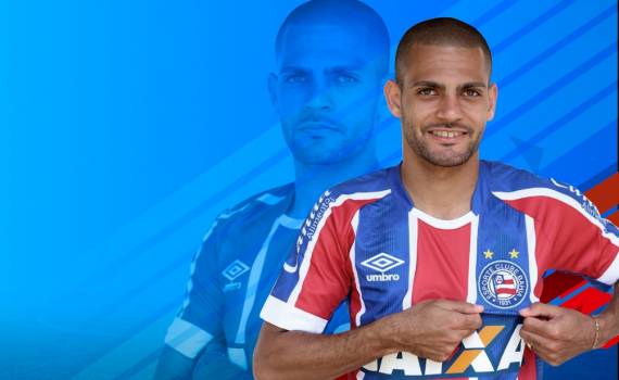 Ex-Corinthians e Atlético-MG, Clayton é apresentado no Bahia: “Time grande”
