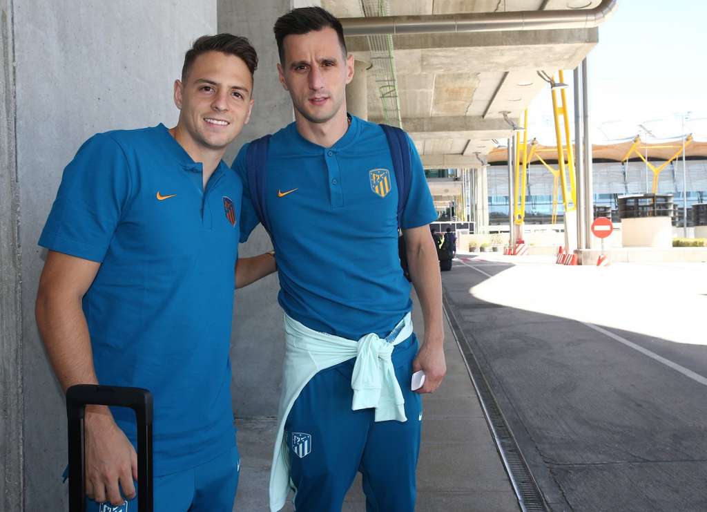Kalinic e Arias foram os últimos reforços a chegar no Atletico e estarão à disposição para o confronto contra o Real Madrid, válido pela Super copa da Europa
