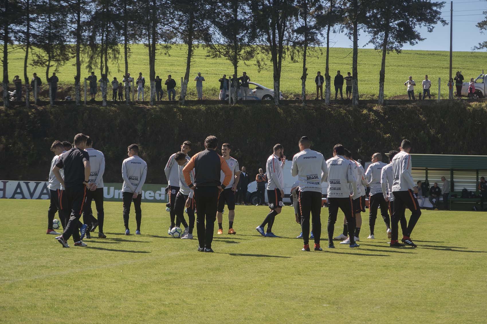 Jogadores do Corinthians treinam pênaltis antes de ‘decisão’ em Chapecó
