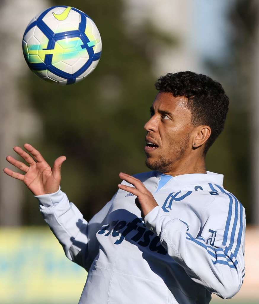 Marcos Rocha disputou 37 jogos pelo Verdão e marcou um gol no Brasileirão contra o Atlético-PR 