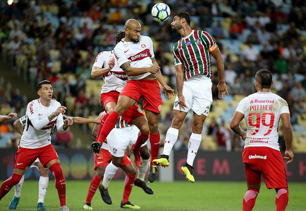 Inter liquidou a fatura no 1.º tempo: 3 a 0