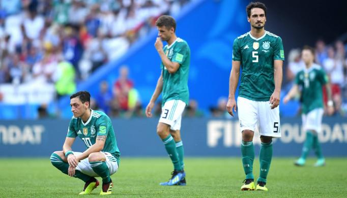 Alemanha levou 3 a 0 da Coreia e acabou eliminada na primeira fase na Copa da Rússia
