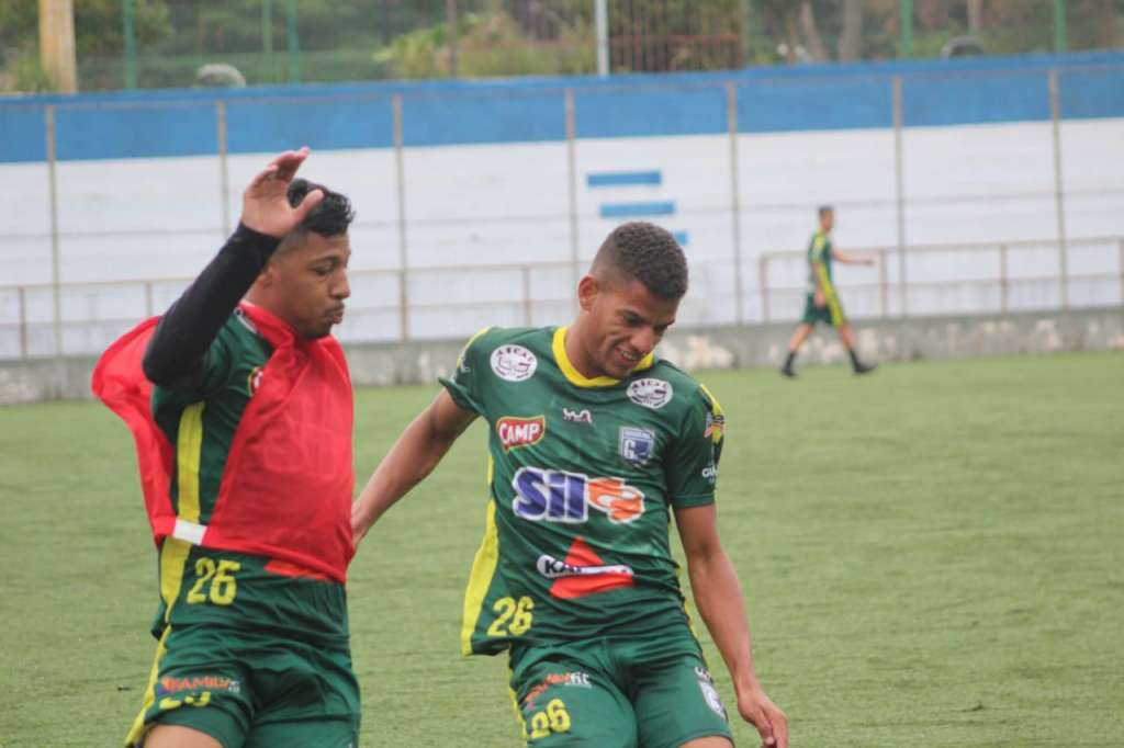 Guarulhos encerra preparação para clássico contra o Flamengo neste sábado (Foto: João Rafael Pinheiro/Guarulhos)