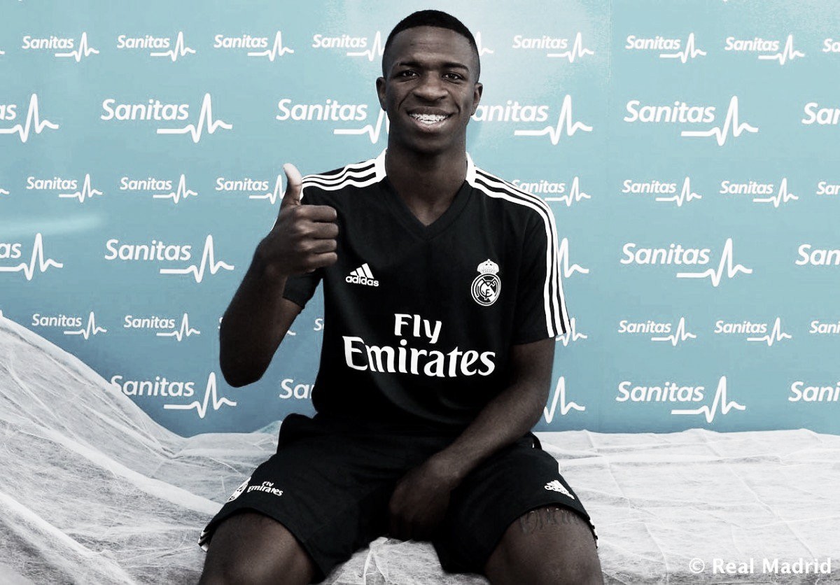 Espanhol: Vinicius Junior é relacionado para estreia do Real Madrid