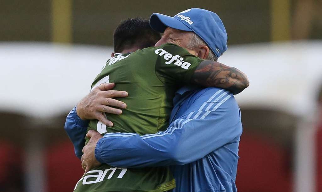 Felipão vibra com defesa e mira mais recordes no Palmeiras
