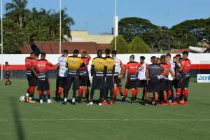 Série B: Trio é poupado do último treino do Atlético-GO antes de enfrentar o Guarani