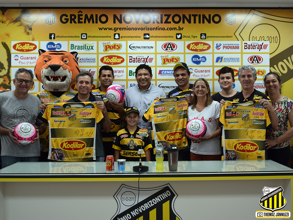 Copa Paulista: Novorizontino doa bolas e camisas para instituições da cidade