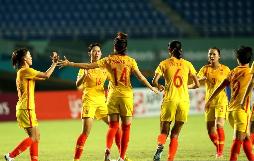 Feminino: Jogadora entra no 2º tempo e faz nove gols na vitória da China por 16 a 0