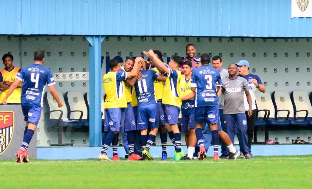 Taubaté manteve 100% de aproveitamento jogando fora de casa na Copa Paulista (Foto: Bruno Castilho / EC Taubaté)