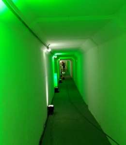 Dérbi 192: Staff do Guarani chega mais cedo do Majestoso e ilumina túnel de verde