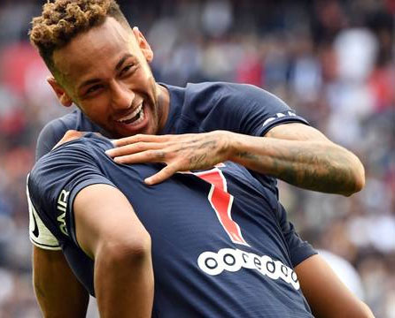 FRANCÊS: PSG vence com gols de Neymar, Mbappé e Cavani e segue 100%
