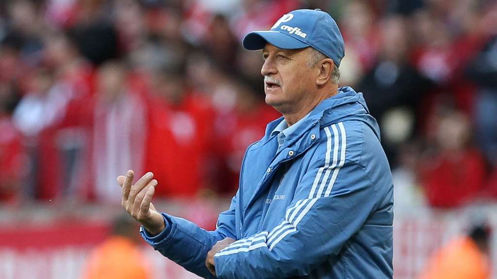 Felipão elogiou o comportamento do sistema defensivo do Palmeiras