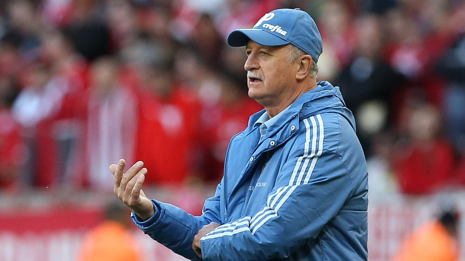 Sem levar gols há nove jogos, Felipão destaca solidez defensiva do Palmeiras