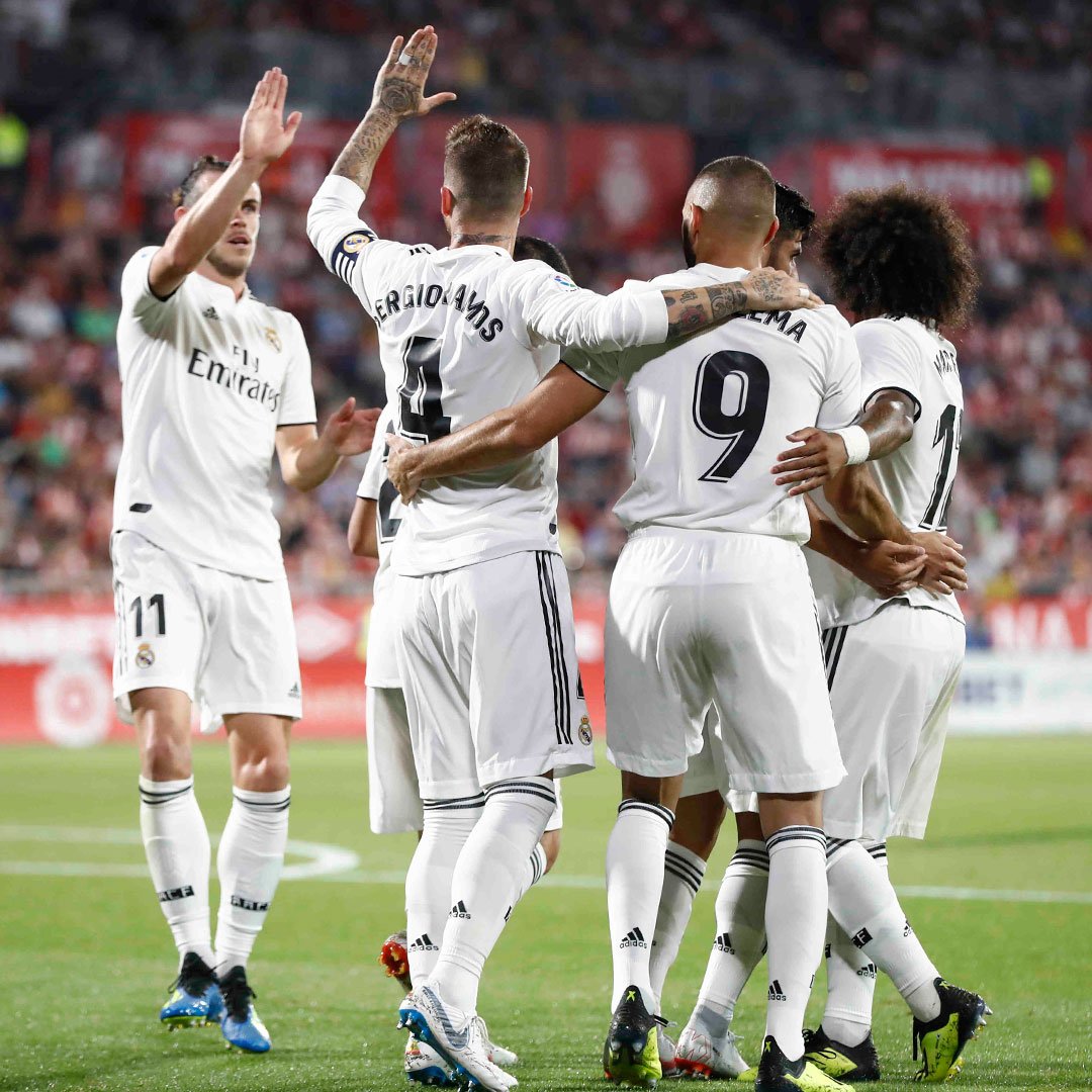 ESPANHOL: Real Madrid goleia, vence a segunda e divide a ponta com o Barcelona