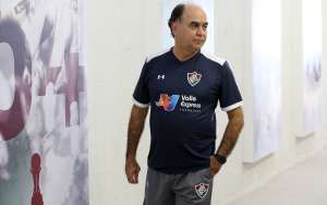 Marcelo Oliveira fecha treinamento do Fluminense para enfrentar o São Paulo