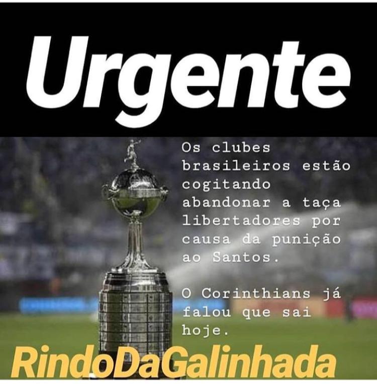 Corinthians é eliminado da Libertadores e rivais não perdoam nas redes 3 0002050337948 img