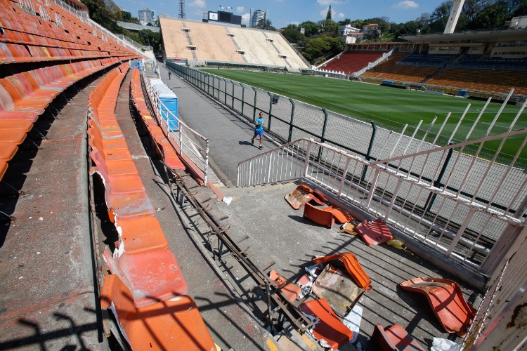 Libertadores: Com 266 cadeiras danificadas no Pacaembu, Santos terá gasto de 28 mil