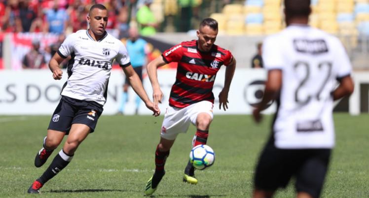 Ceará foi eficiente na marcação e soube chegar à vitória diante do Flamengo com Maracanã lotado